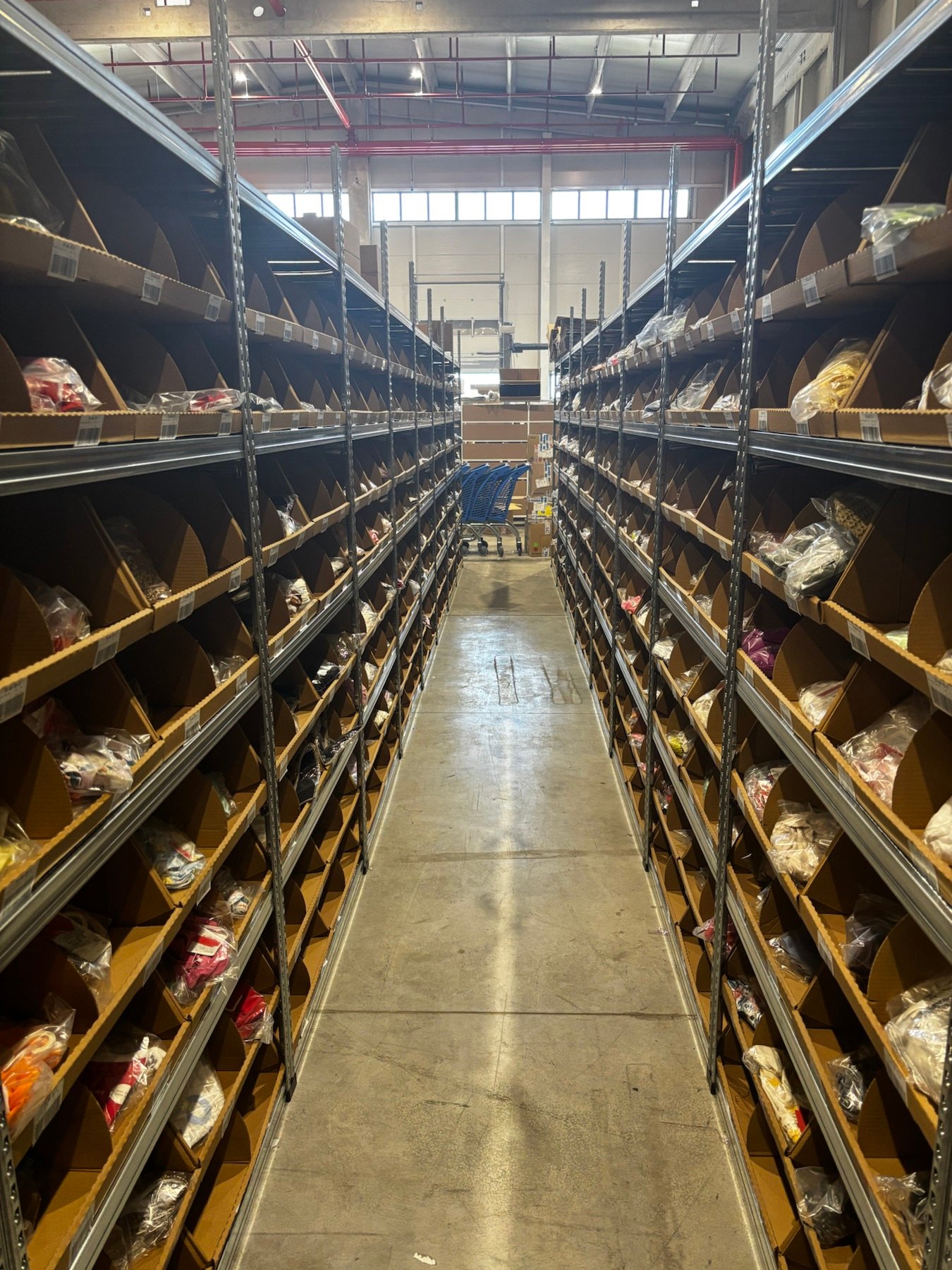 Skladišni prolaz i Pick & Pack proces NTC Logistics